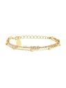 Sàntibé Double placcato oro bracciale dorato Divine DIV1 COU-DORÉ-BRA donna oro 0026