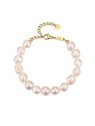 Vuch elegante perla bracciale fatto di river perle Naia oro donna oro perlato 0626