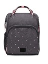 Vuch da donna zaino Verner Dotty nero donna 18 l grigio 2244