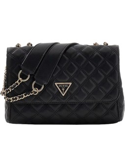 Guess donna a tracolla borsa HWQG9673200-BLA donna nero 4627