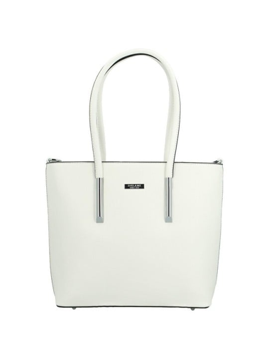 DELAMI donna borsa D5910 bianco donna bianco 0141