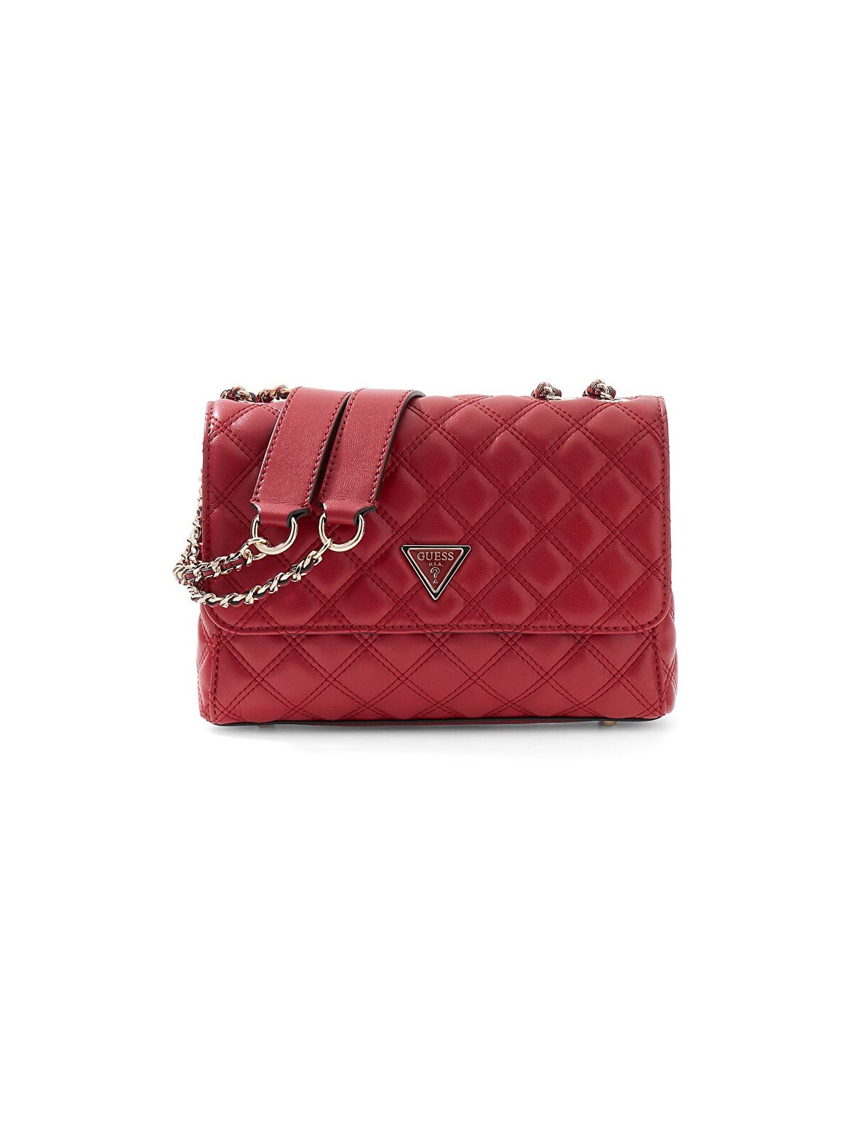Guess donna a tracolla borsa Giully HWQG9673200-DRC donna rosso 4752