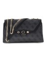 Guess donna Lindsey convertibile a tracolla borsa HWSG9749210-CLO donna nero grigio 4766