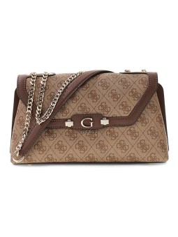 Guess donna Lindsey convertibile a tracolla borsa HWSG9749210-LTL donna marrone 4767