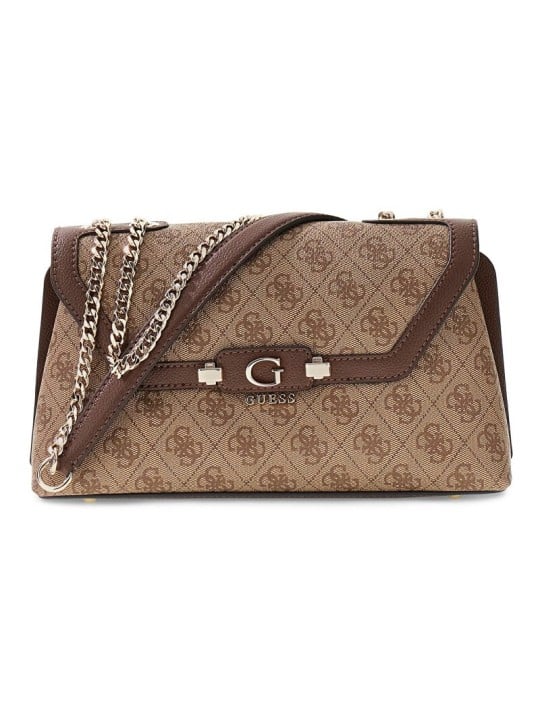 Guess donna Lindsey convertibile a tracolla borsa HWSG9749210-LTL donna marrone 4767