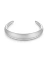 Troli elegante solido bracciale fatto di argento acciaio donna argento 4747