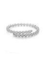 Troli scintillante regolabile bracciale con zirconi argento donna trasparente argento 4759