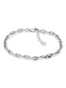 Tommy Hilfiger alla moda acciaio bracciale Marina 2781019 donna argento tricolore 1810