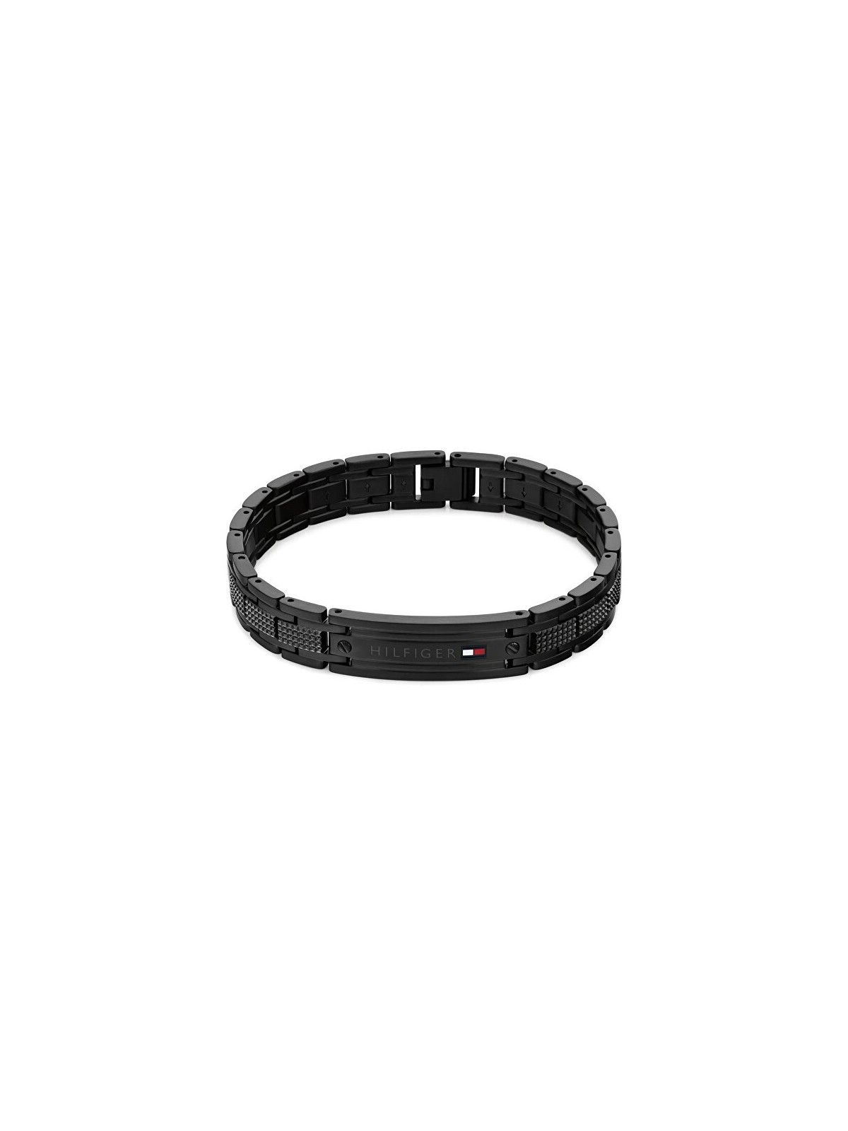 Tommy Hilfiger Original uomo bracciale TH-Oxford 2790732 uomo nero tricolore 1847