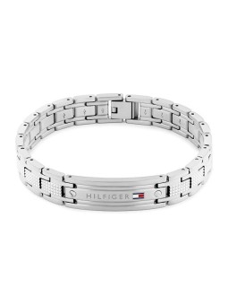 Tommy Hilfiger Original uomo bracciale TH-Oxford 2790731 uomo argento tricolore 1849