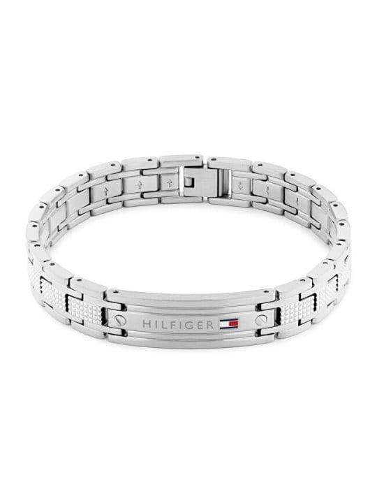 Tommy Hilfiger Original uomo bracciale TH-Oxford 2790731 uomo argento tricolore 1849