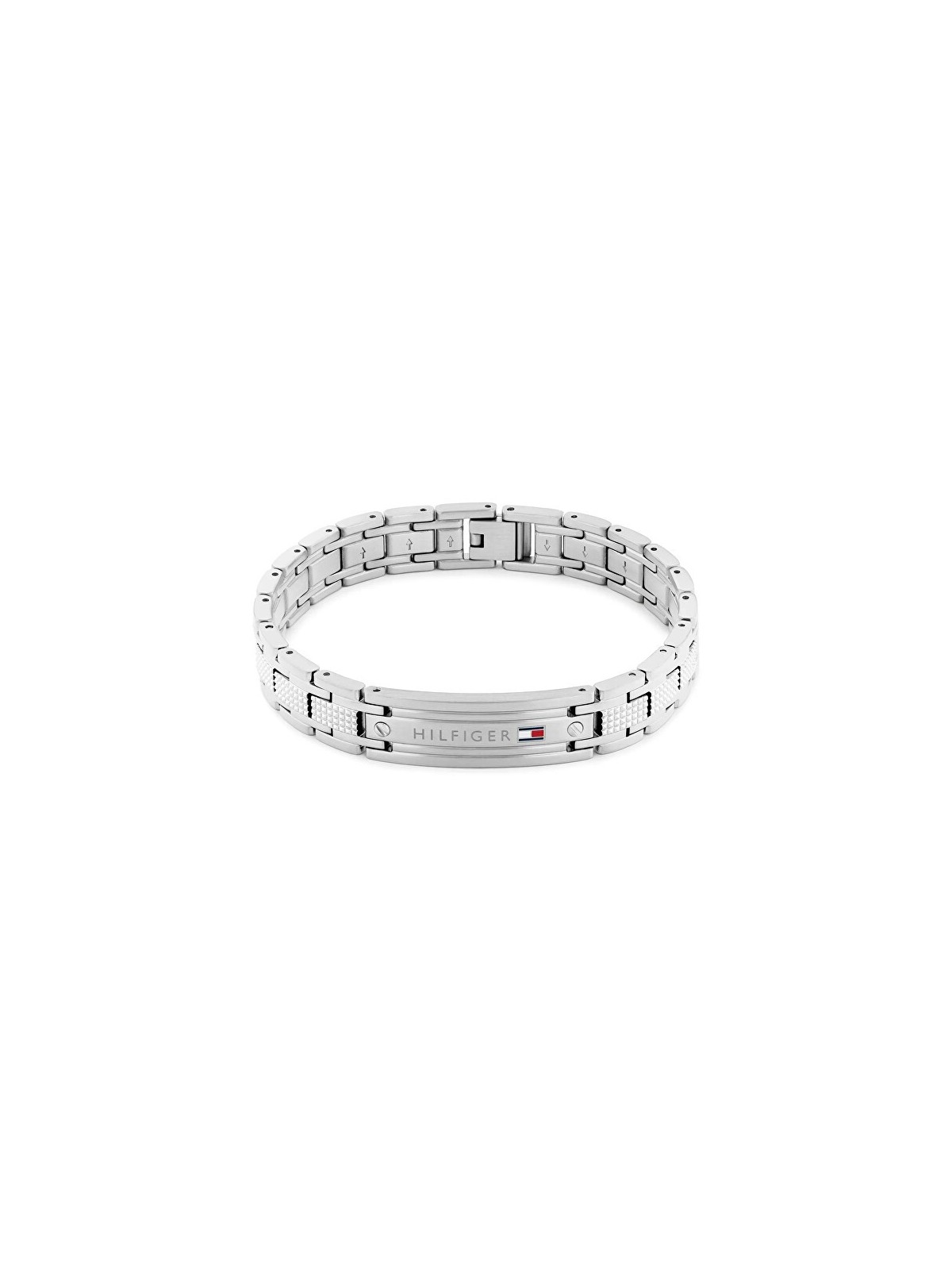 Tommy Hilfiger Original uomo bracciale TH-Oxford 2790731 uomo argento tricolore 1849