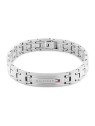 Tommy Hilfiger Original uomo bracciale TH-Oxford 2790731 uomo argento tricolore 1849