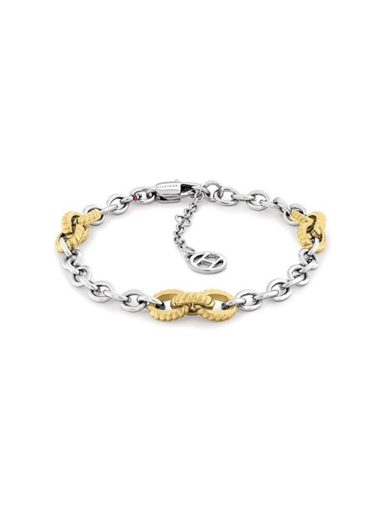 Tommy Hilfiger donna bicolore acciaio bracciale 2781060 donna bicolore oro argento 1858