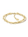 Tommy Hilfiger placcato oro double bracciale donna 2781083 donna oro tricolore 1863