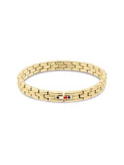 Tommy Hilfiger Modern placcato oro bracciale donna 2781088 donna oro tricolore 1864