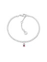 Tommy Hilfiger acciaio tennis bracciale con cristalli 2781092 donna trasparente argento tricolore 1869