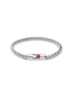 Tommy Hilfiger uomo acciaio bracciale regolabile barile 2790743 uomo argento tricolore 1873