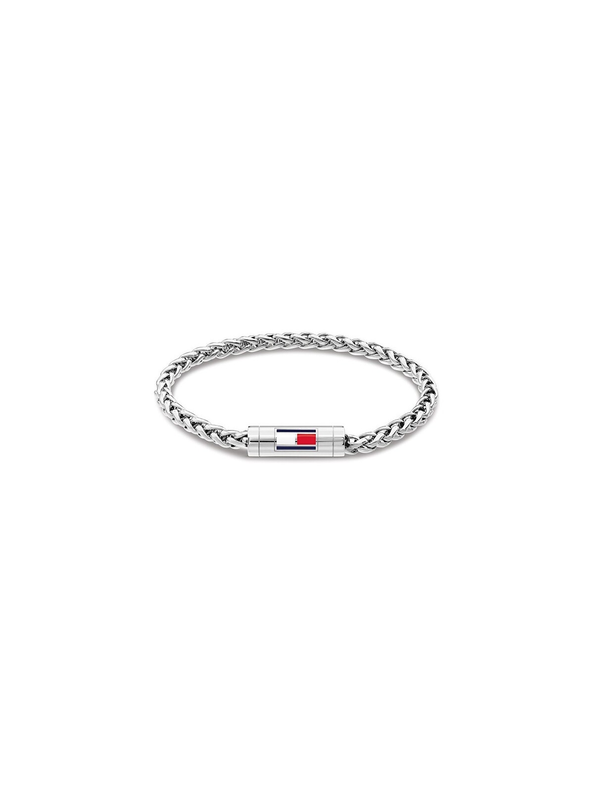Tommy Hilfiger uomo acciaio bracciale regolabile barile 2790743 uomo argento tricolore 1873