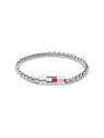 Tommy Hilfiger uomo acciaio bracciale regolabile barile 2790743 uomo argento tricolore 1873