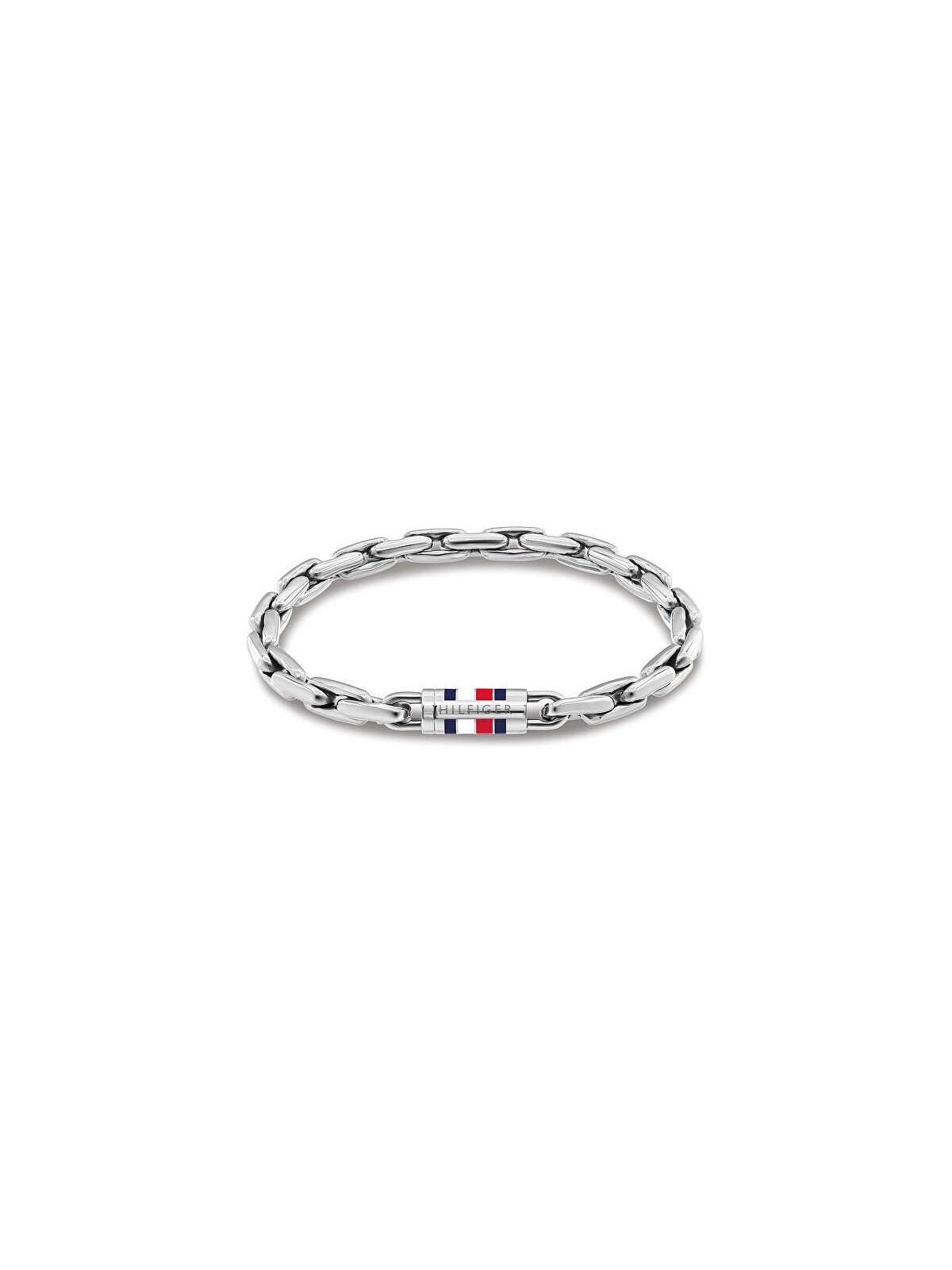 Tommy Hilfiger uomo acciaio bracciale uomo catena 2790749 uomo argento tricolore 1875