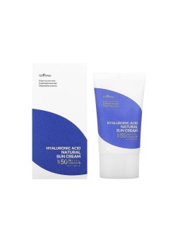 Isntree Hyaluronic Acid Natural Sun idratante Soothing & Protecting Before Sun Exposure crema per viso SPF 50 50ml unisex