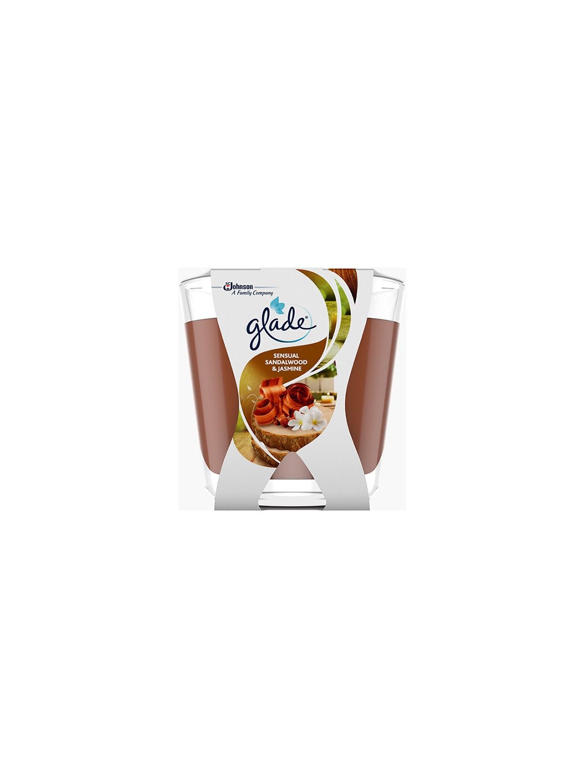 Glade Candela Sensuale di Sandalo e Gelsomino Candela Profumata