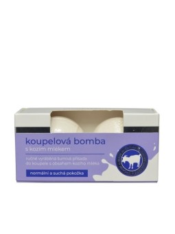 Vivapharm Bomba da bagno con latte di capra 2 x 75 g Unisex 750g