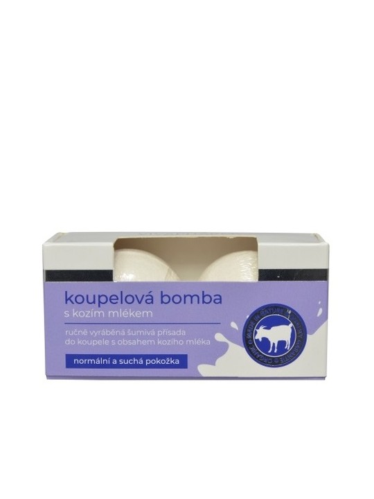 Vivapharm Bomba da bagno con latte di capra 2 x 75 g Unisex 750g