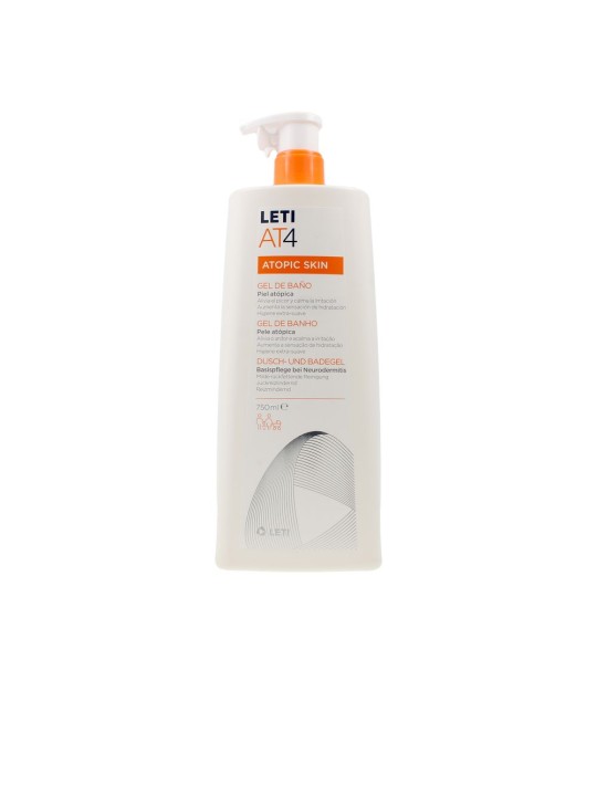 LETI AT4 Gel da Bagno Dermograsso per Pelle Atopica 750 ml