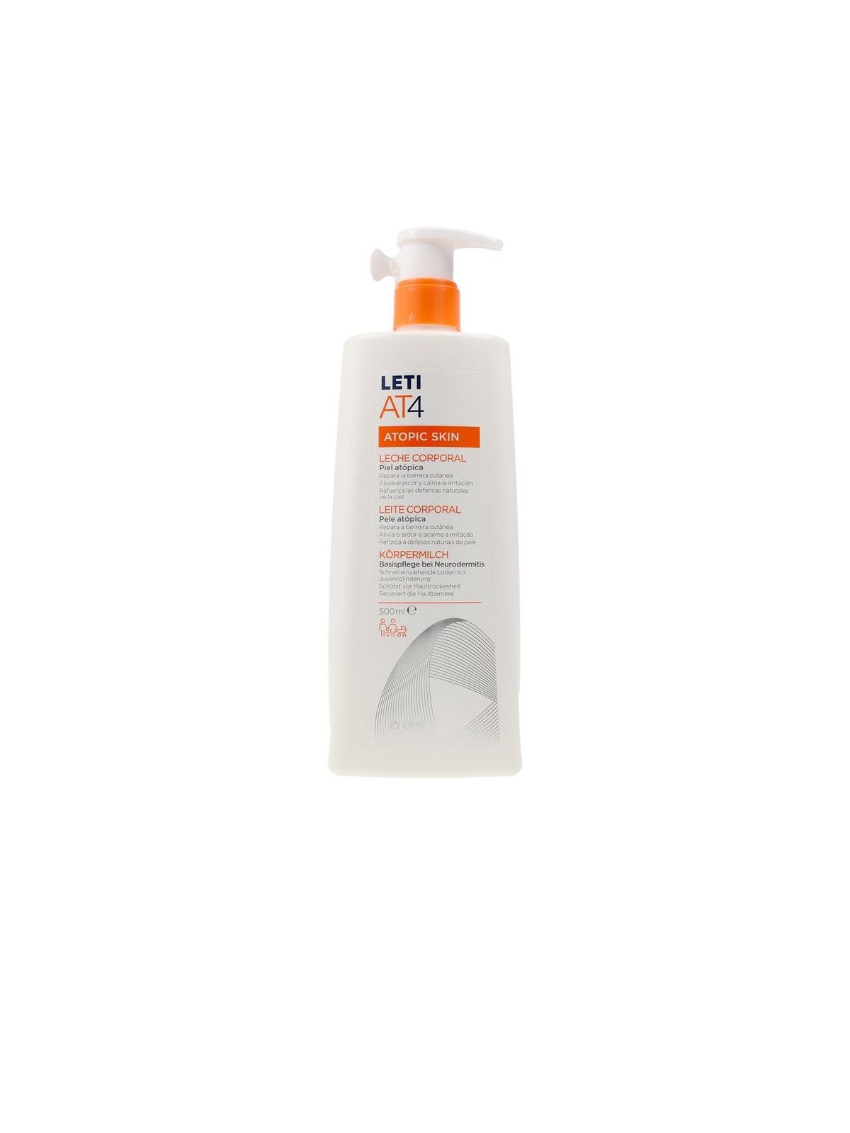 Leti LETI AT4 pelle atopica latte corporale 500 ml Unisex