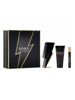 Carolina Herrera Bad Boy Eau De Toilette Spray 100ml Set 3