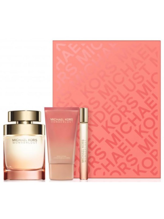 Michael Kors Wonderlust Eau De Parfum Spray 100ml Set 3 Pezzi