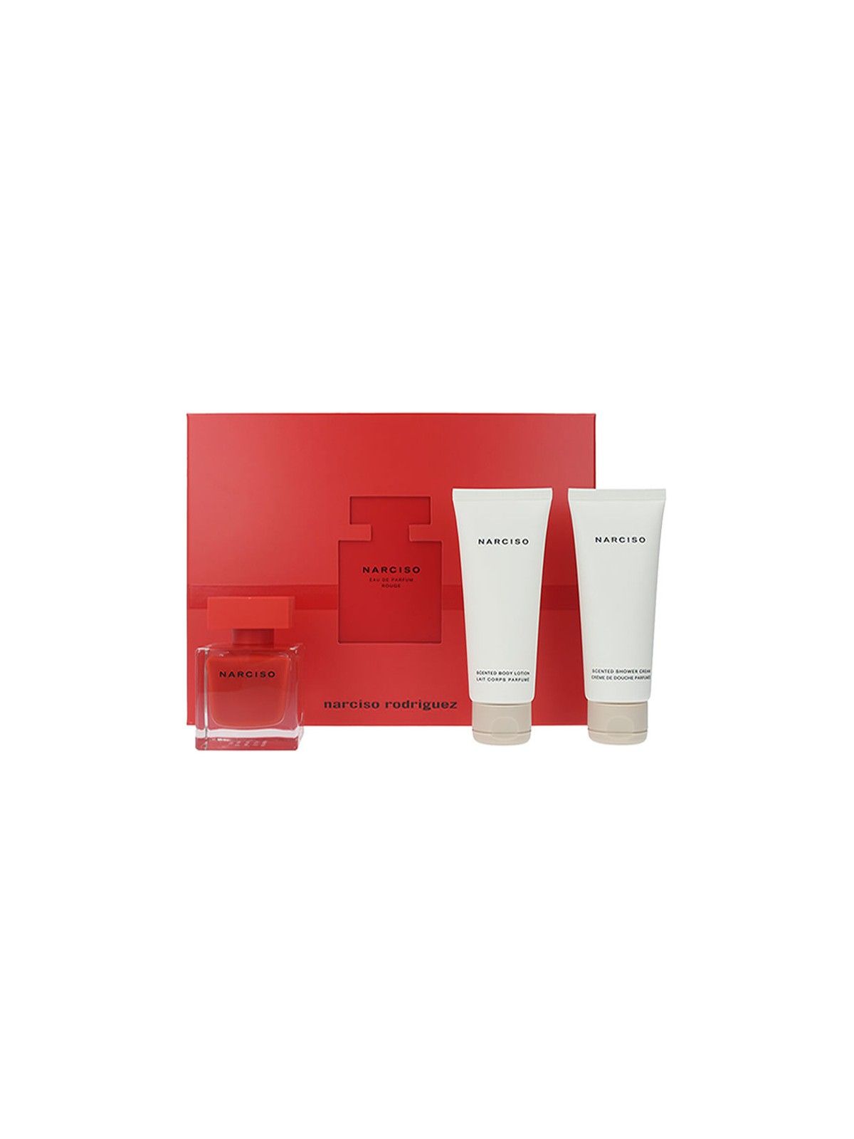 Narciso Rodriguez Rouge Profumo Spray 50ml Set 3 Pezzi 2019