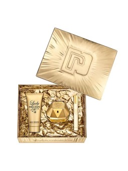 Paco Rabanne Lady Million Eau De Parfum Spray 80ml Set 3 Pezzi