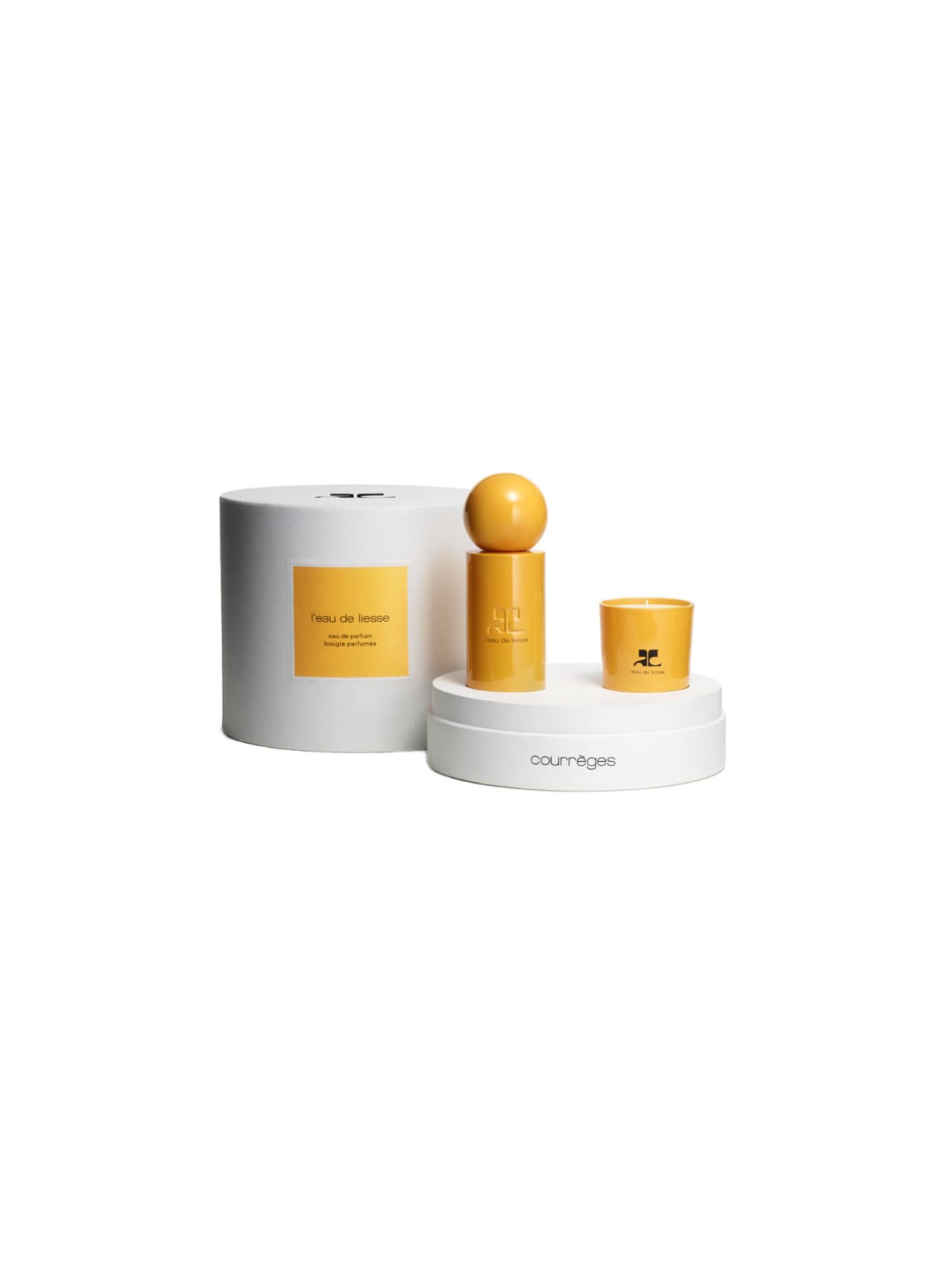 Courrges Lacqua Di Liesse Profumo Spray 100ml Set 2 Pezzi Unisex