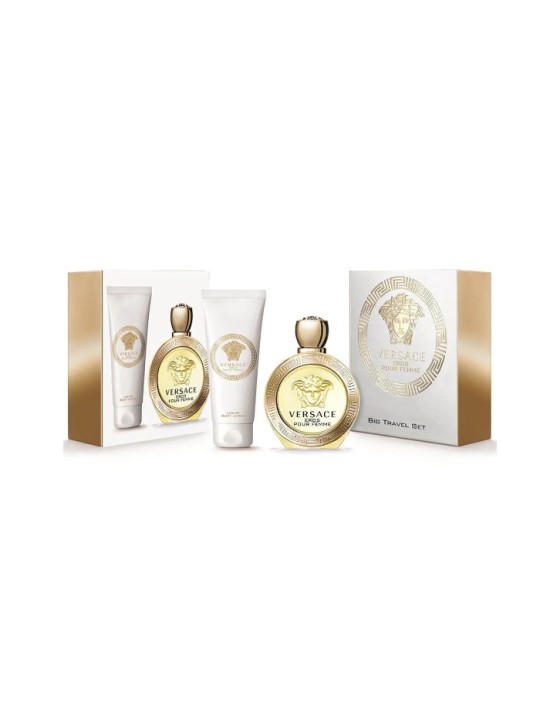 Set Natalizio Versace Eros Pour Femme Eau De Toilette Spray