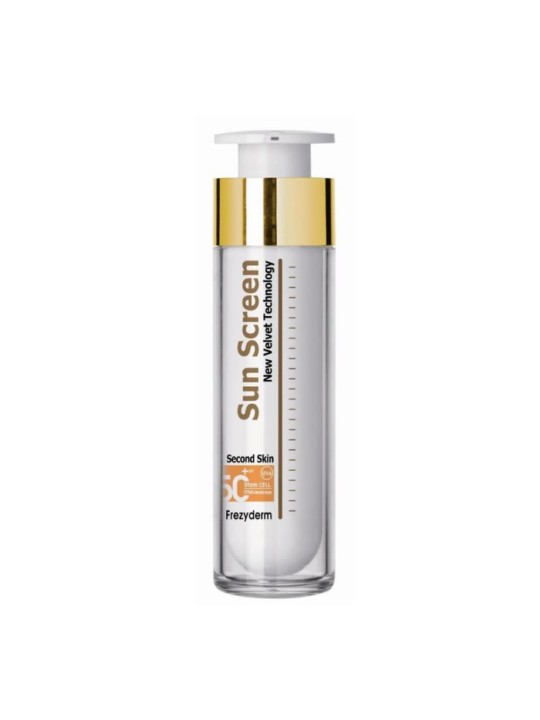 FREZYDERM Crema Solare Velluto Viso Resistente allAcqua Spf50