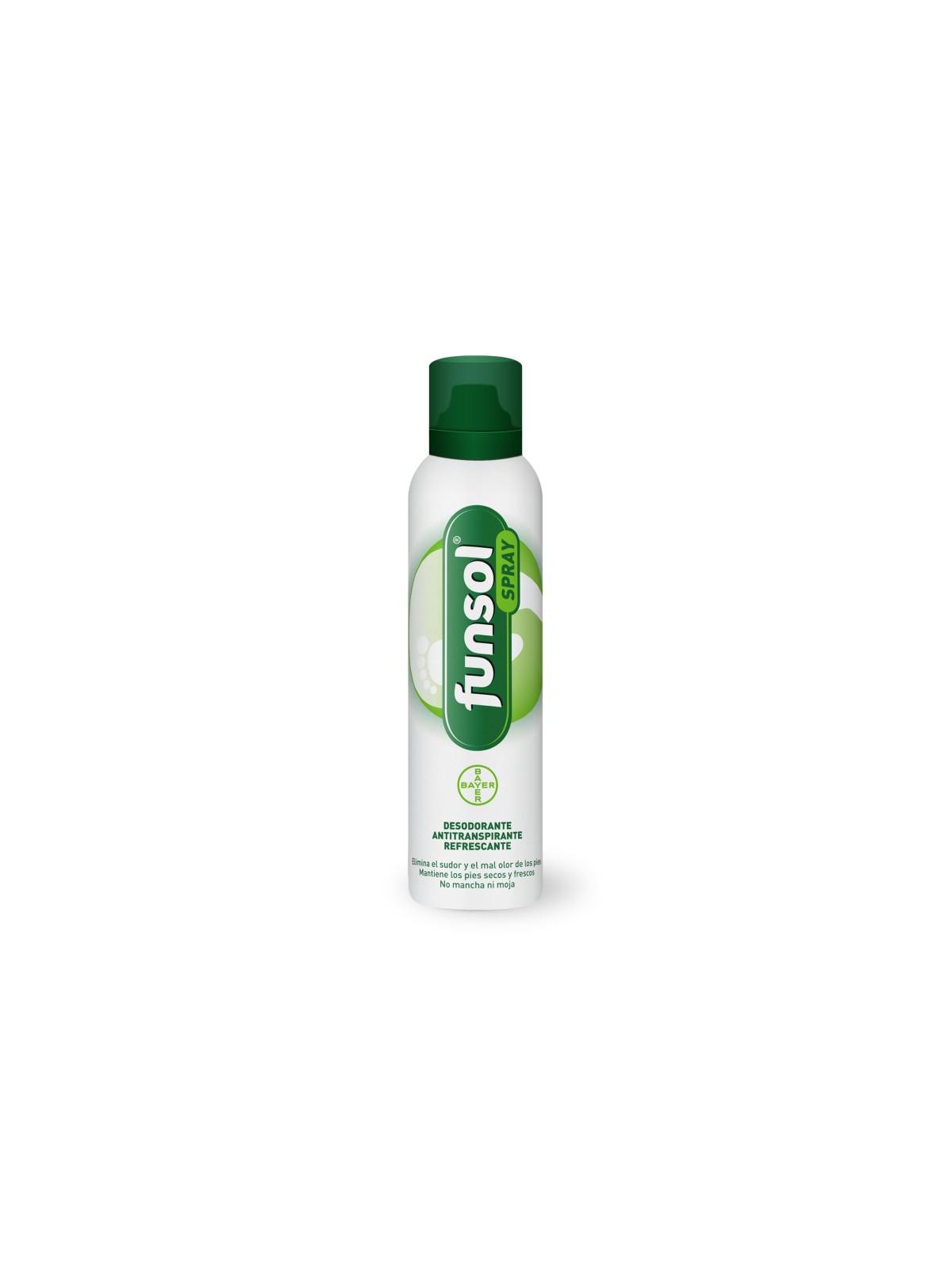 FUNSOL Deodorante Spray per Piedi e Calzature 150ml Unisex