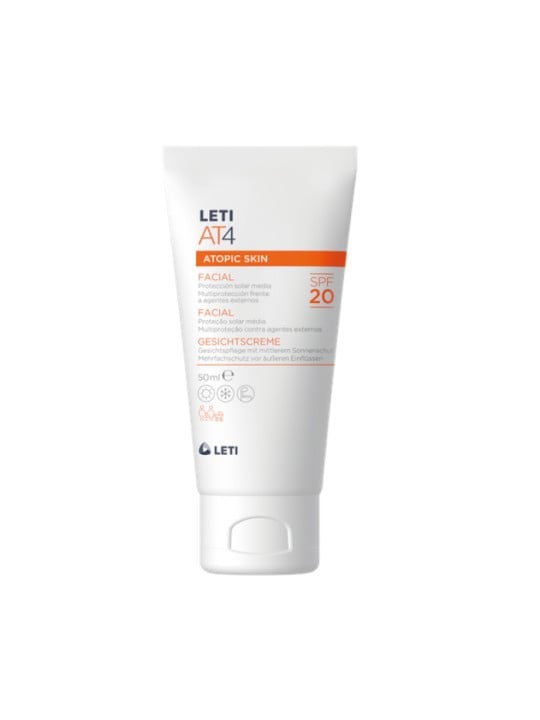Leti At4 Crema per il Viso Spf20 50ml Unisex