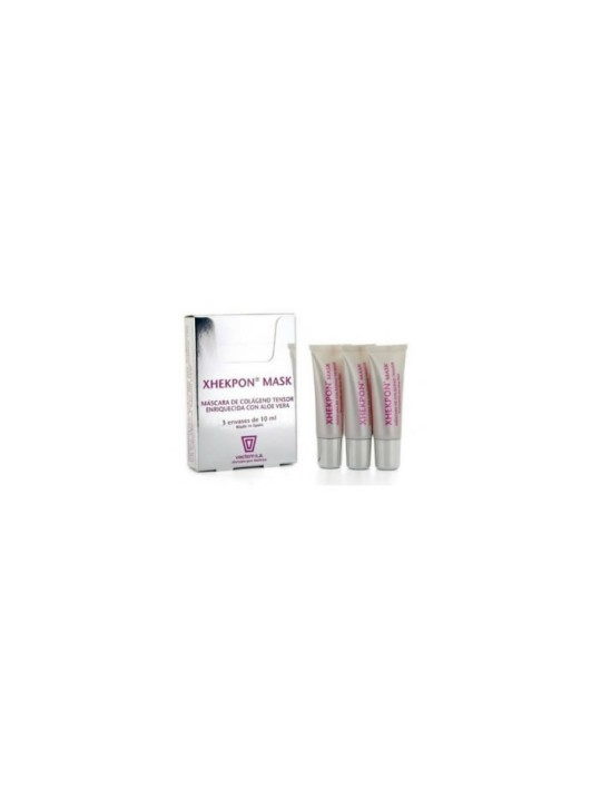 Xhekpon Maschera Tensore al Collagene 3x10ml Unisex