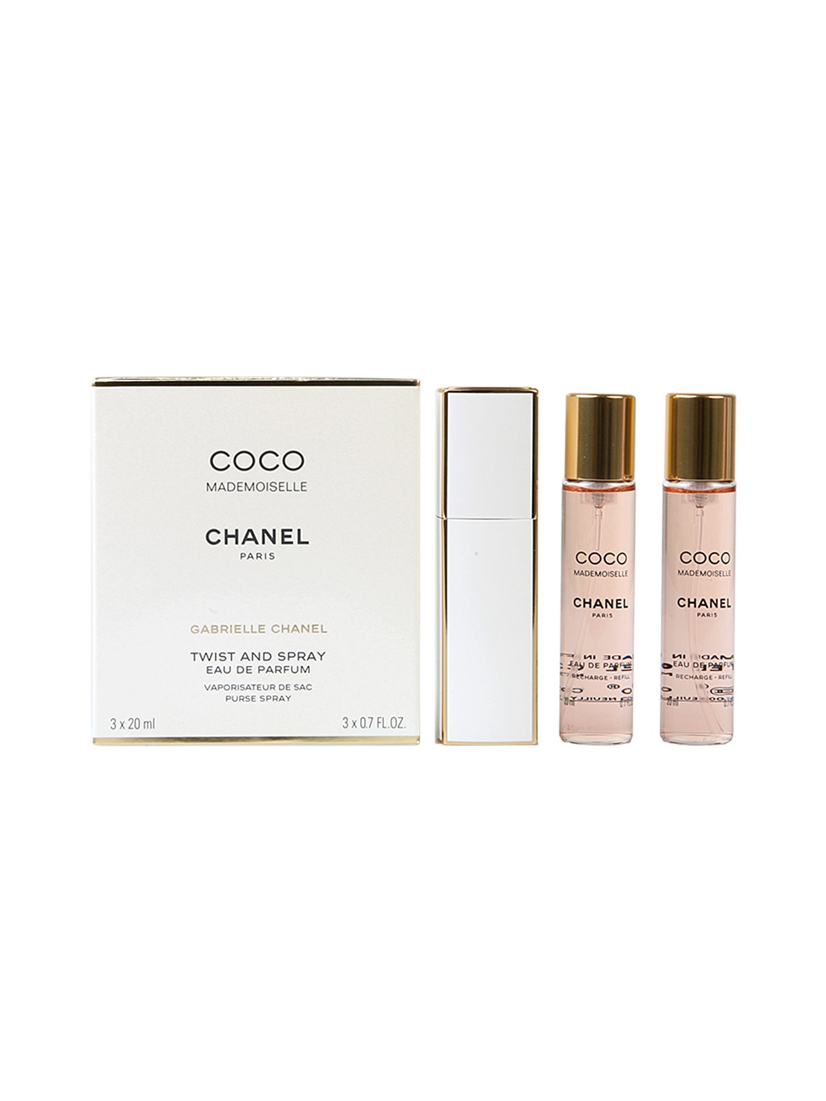 Chanel COCO MADEMOISELLE edp vapo twist spray 3 x 20 ml Donna