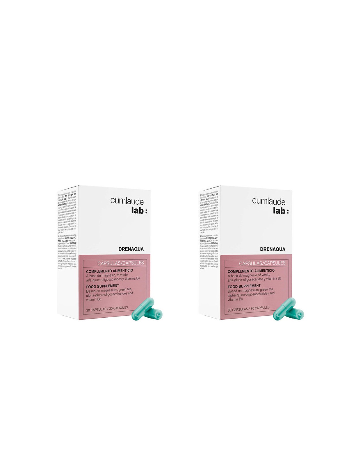Cumlaude Drenaqua Duplo 2x30 Capsules Unisex