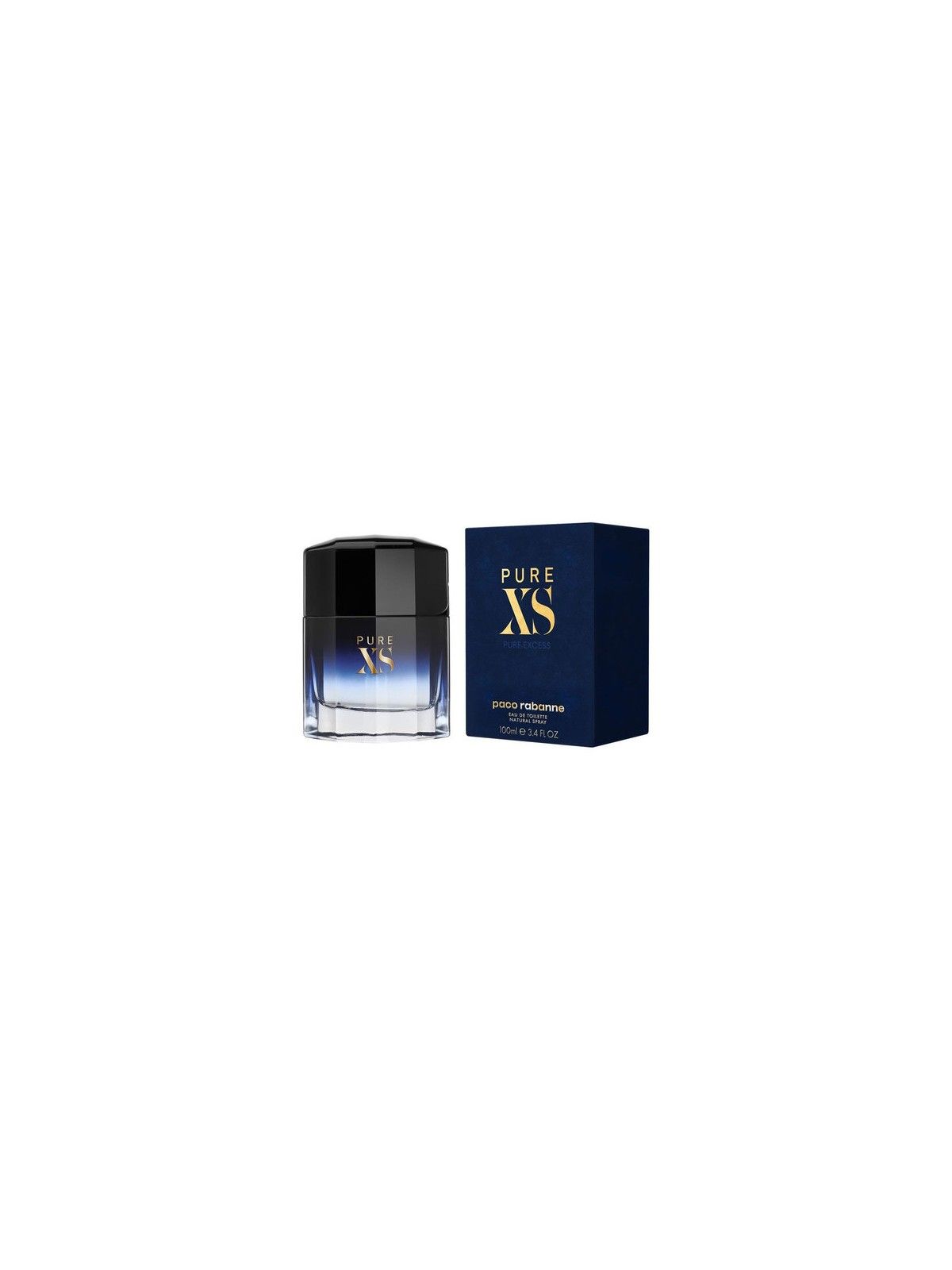 Paco Rabanne PURE XS eau de toilette spray 100ml uomo
