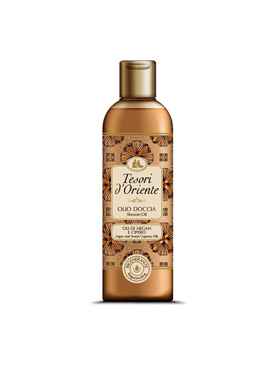 Tesori dOriente Olio Doccia Gel Doccia Argan e Dolci Oli di