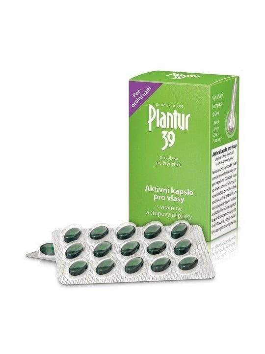 Plantur 39 Capsule Attive contro la caduta dei capelli 60 pezzi