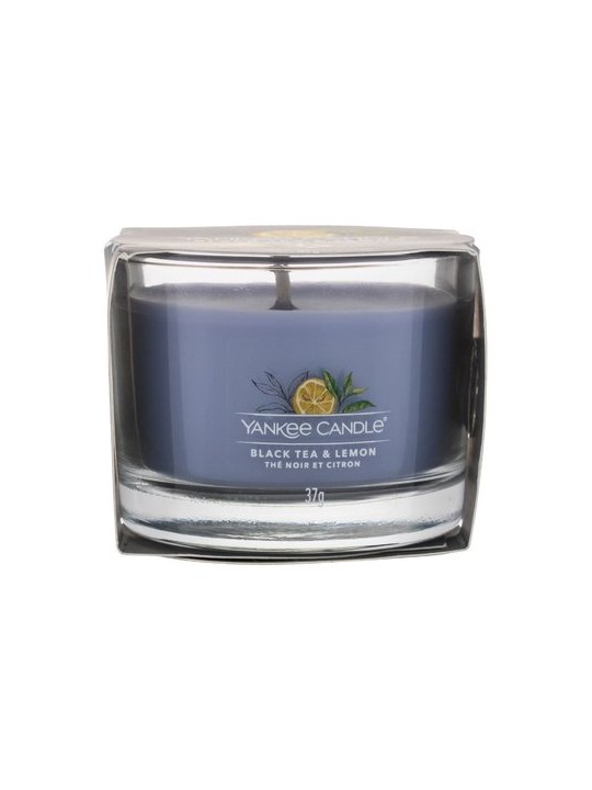 Yankee Candle T Nero e Limone Candela Votiva unisex 370g