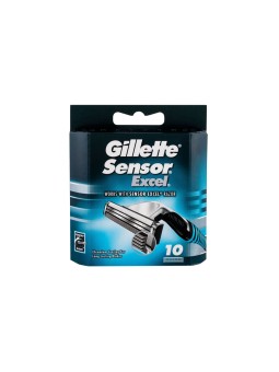 Gillette Sensor Excel Lama di Ricambio Uomo 10 pezzi