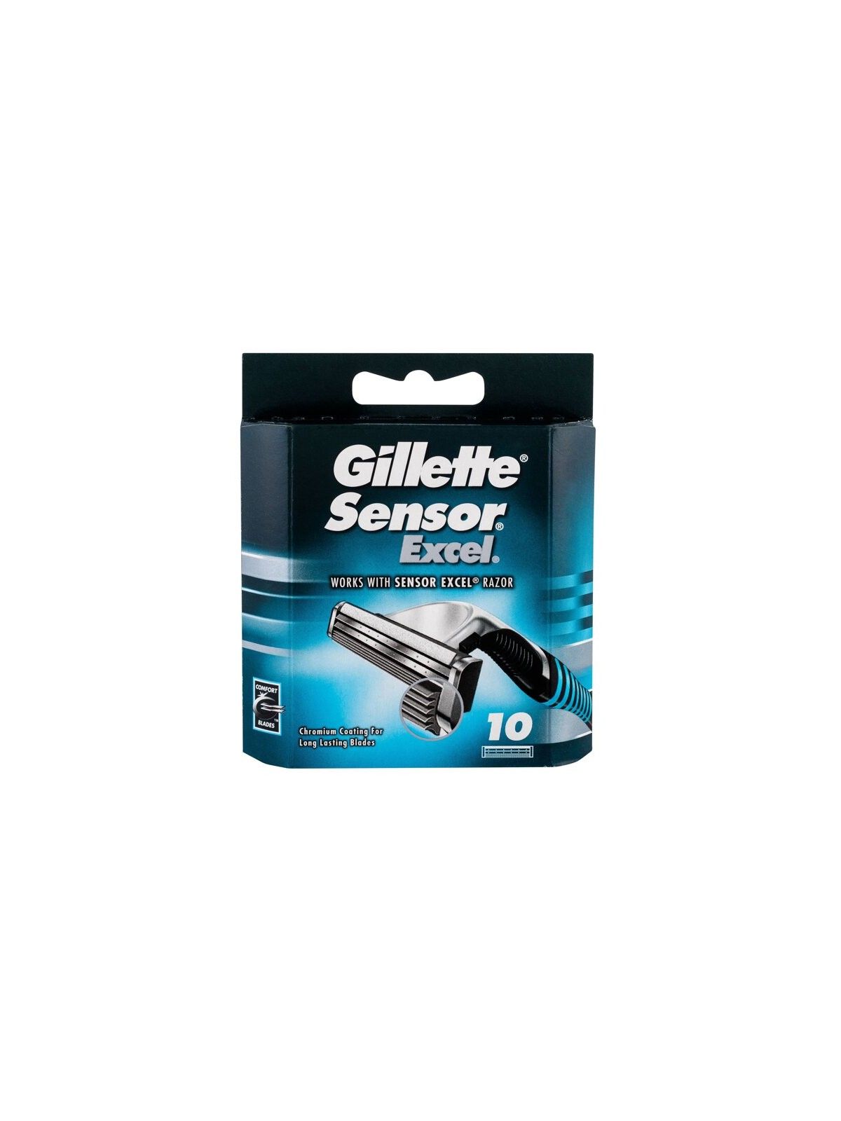 Gillette Sensor Excel Lama di Ricambio Uomo 10 pezzi