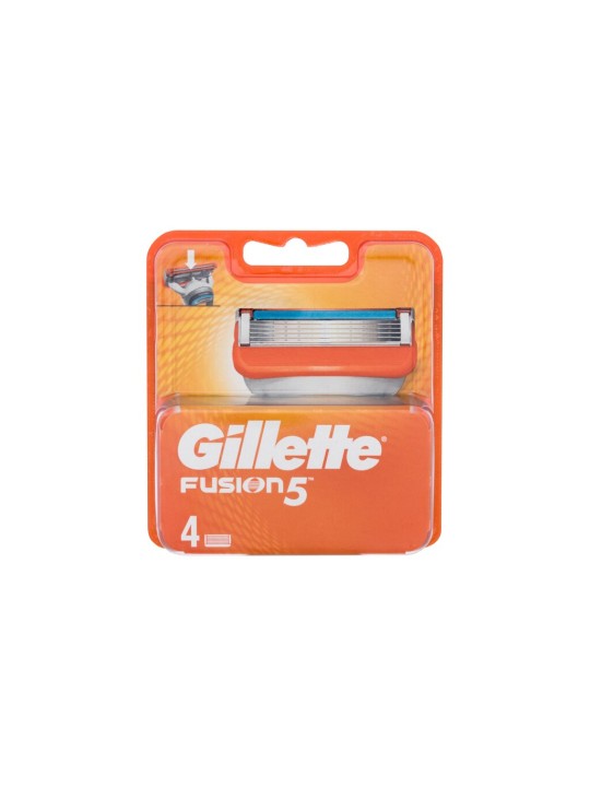 Gillette Fusion5 Lama di Ricambio Uomo 4pcs